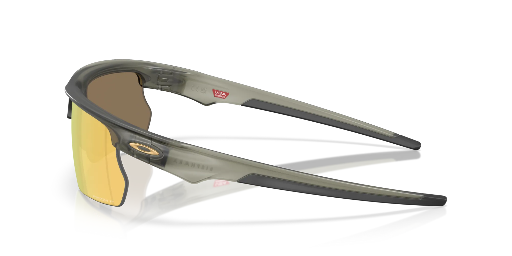 Oakley OO9400 BISPHAERA 940020 Occhiali da sole O_Matter Verde Oro Squadrata Polarizzata - immagine 4