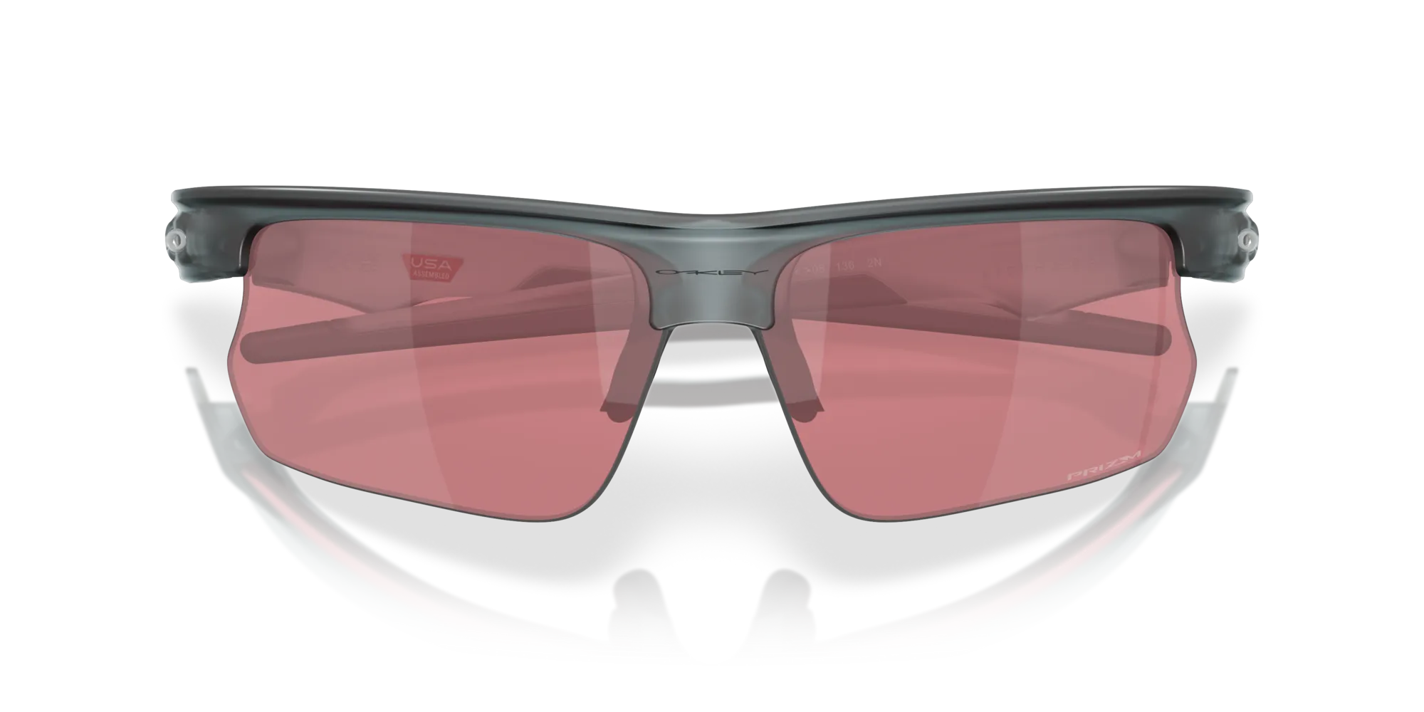 Oakley OO9400 BISPHAERA 940019 Occhiali da sole O_Matter Grigio Viola Squadrata Normale - immagine 2