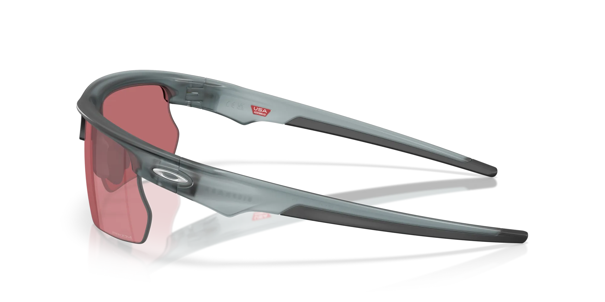 Oakley OO9400 BISPHAERA 940019 Occhiali da sole O_Matter Grigio Viola Squadrata Normale - immagine 4