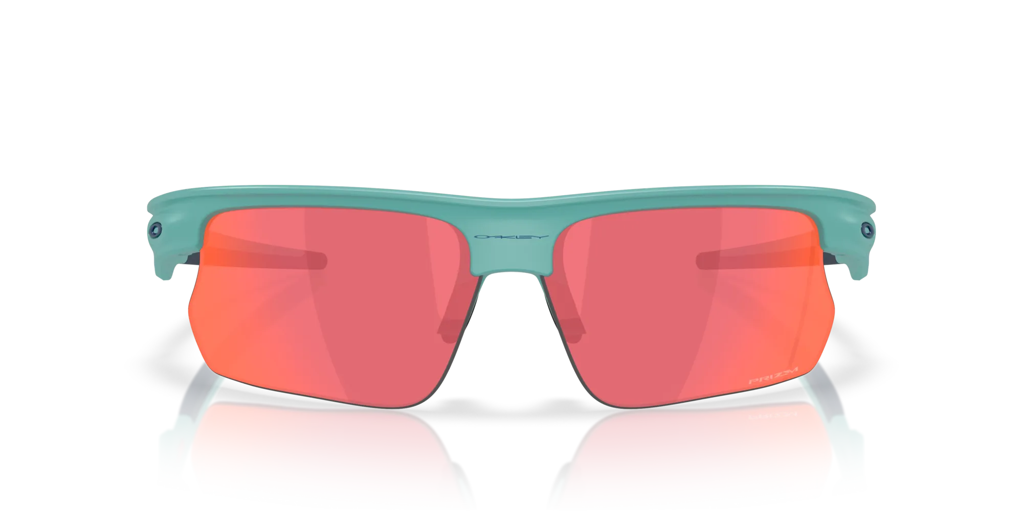 Oakley OO9400 BISPHAERA 940018 Occhiali da sole O_Matter Blu Rosso Squadrata Normale - immagine 3