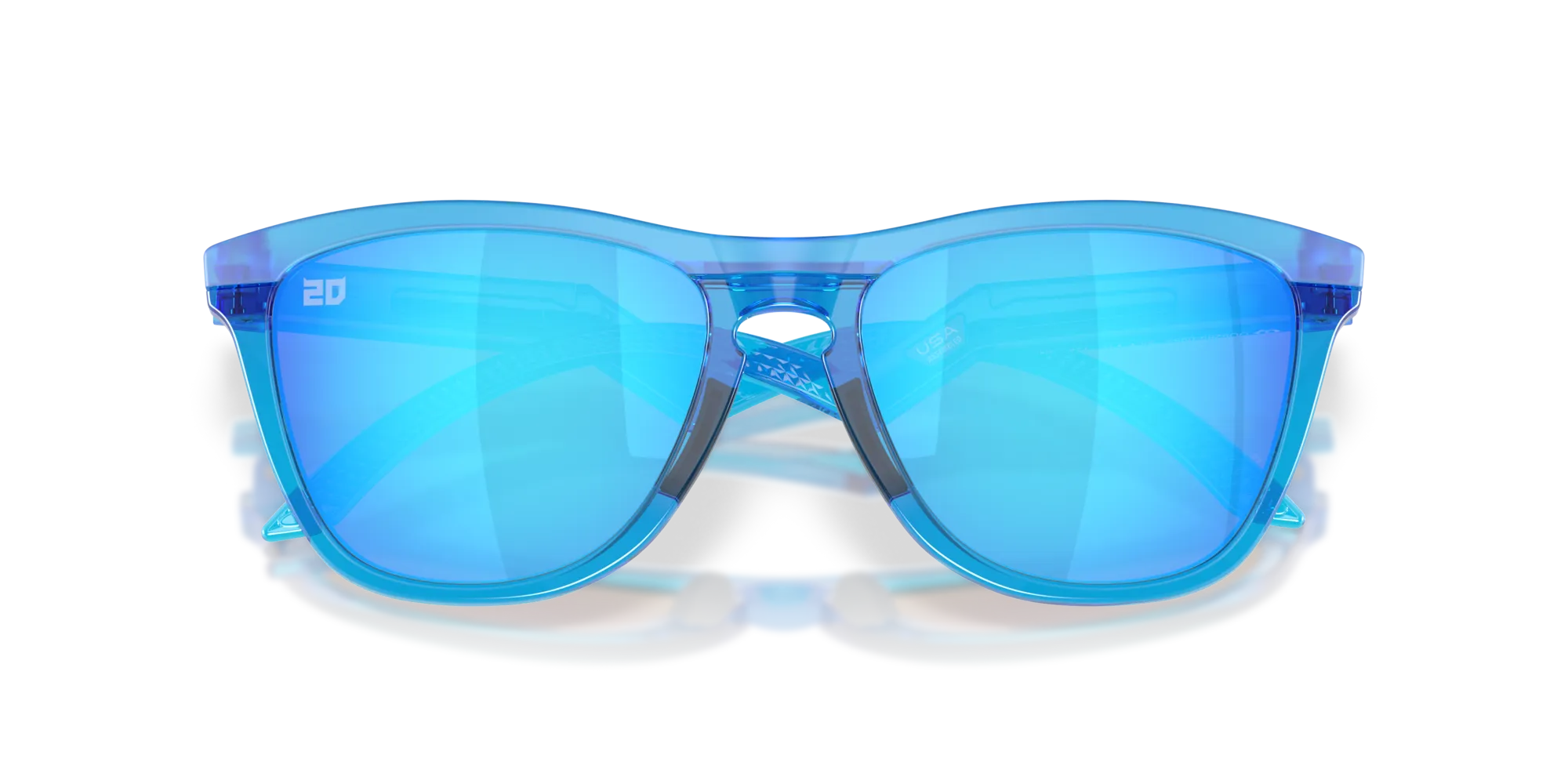 Oakley OO9289 FROGSKINS HYBRID 928909 Occhiali da sole O_Matter Blu Blu Rotonda Normale - immagine 2