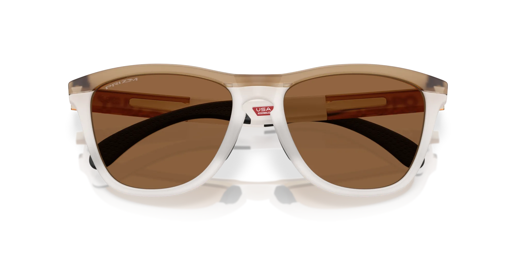 Oakley OO9284 FROGSKINS RANGE 928420 Occhiali da sole O_Matter Beige Bronzo Rotonda Normale - immagine 2