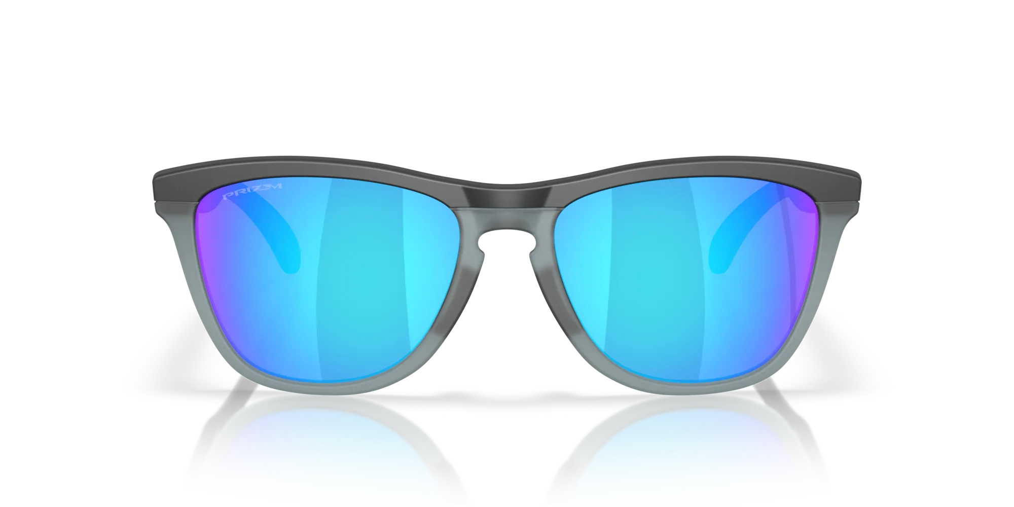 Oakley OO9284 FROGSKINS RANGE 928419 Occhiali da sole O_Matter Nero Blu Rotonda Normale - immagine 3