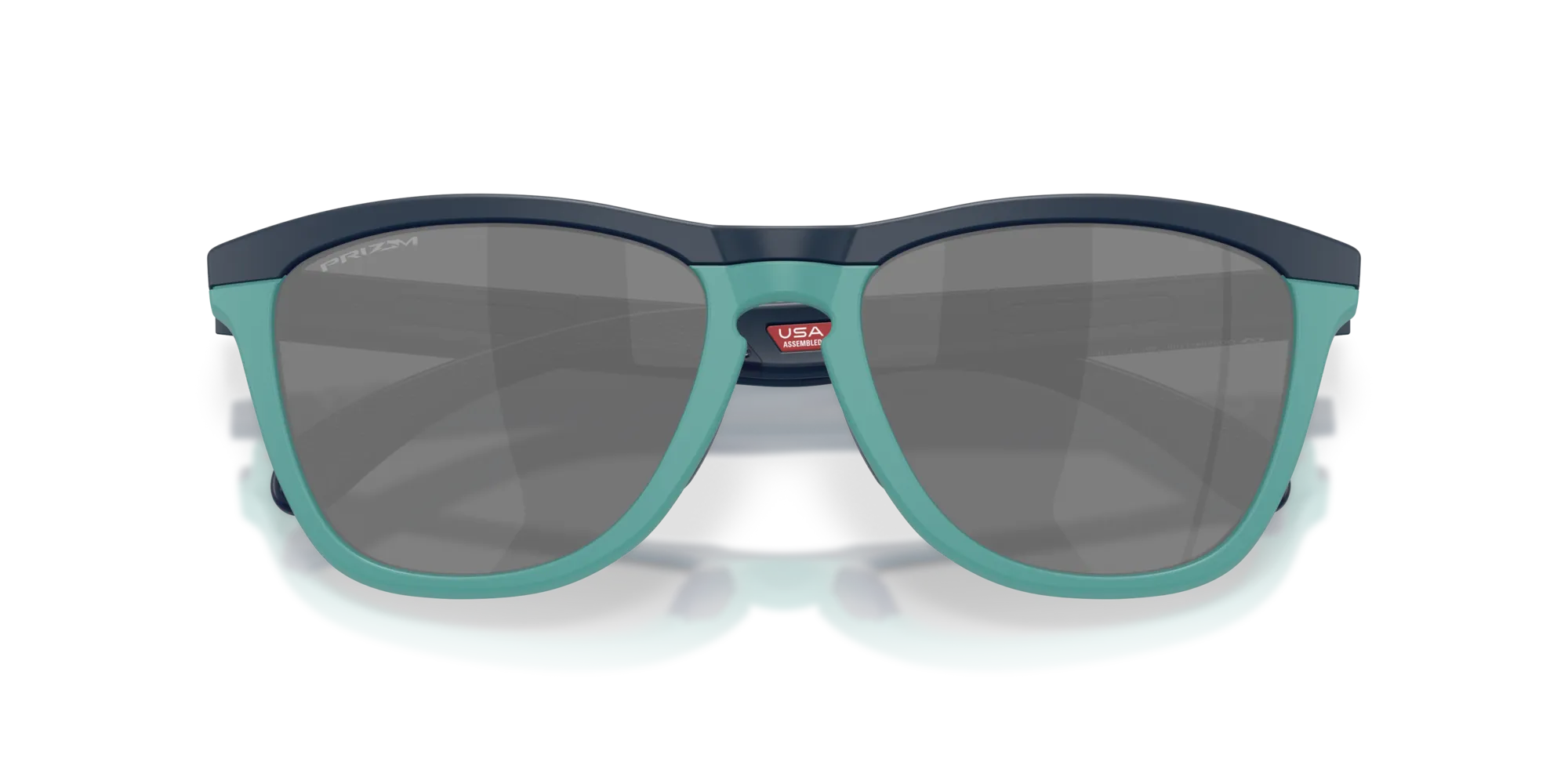 Oakley OO9284 FROGSKINS RANGE 928417 Occhiali da sole O_Matter Blu Grigio Rotonda Normale - immagine 2