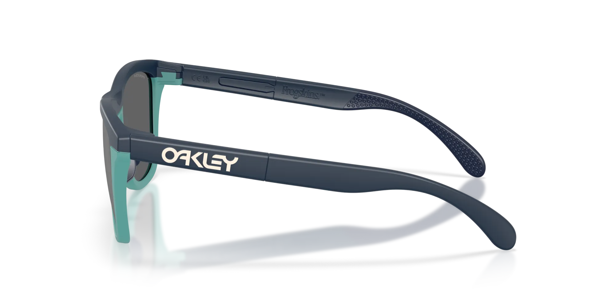Oakley OO9284 FROGSKINS RANGE 928417 Occhiali da sole O_Matter Blu Grigio Rotonda Normale - immagine 4