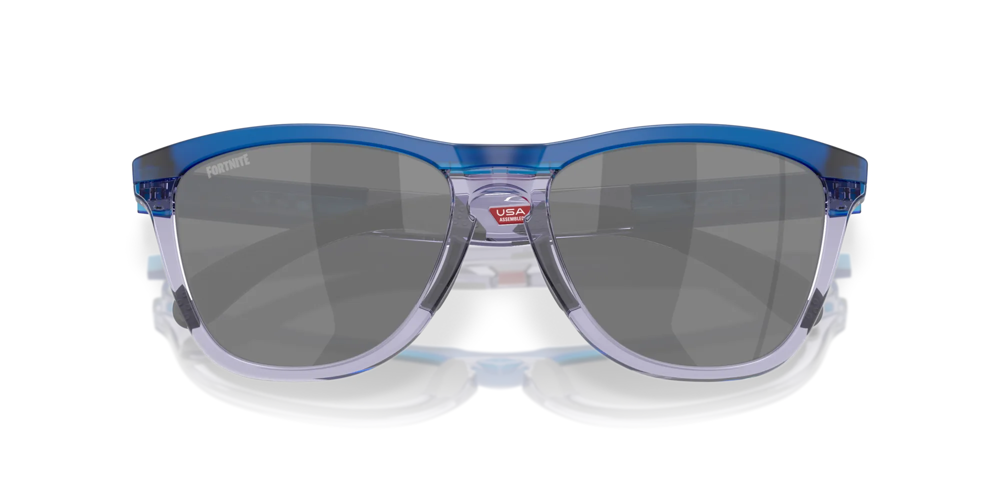 Oakley OO9284 FROGSKINS RANGE 928416 Occhiali da sole O_Matter Blu Grigio Rotonda Normale - immagine 2