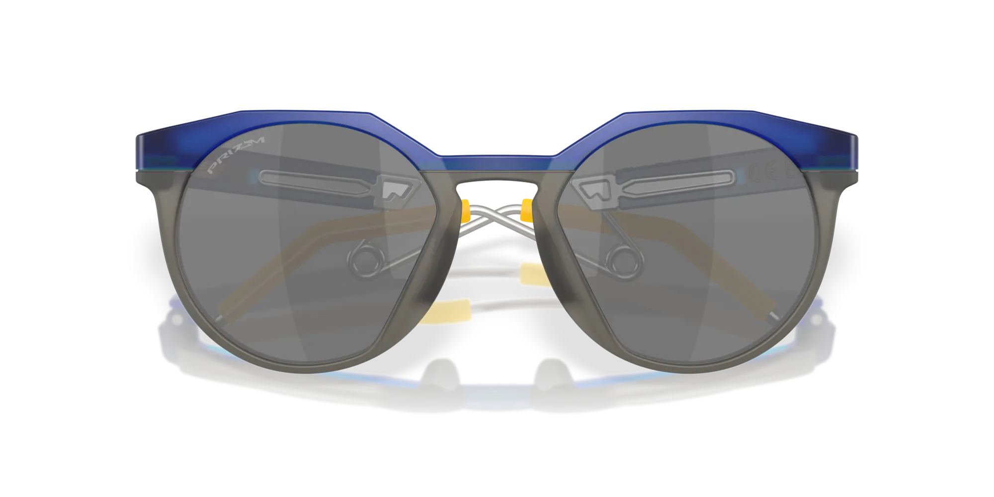 Oakley OO9279 HSTN METAL 927906 Occhiali da sole O_Matter Blu Grigio Rotonda Normale - immagine 2