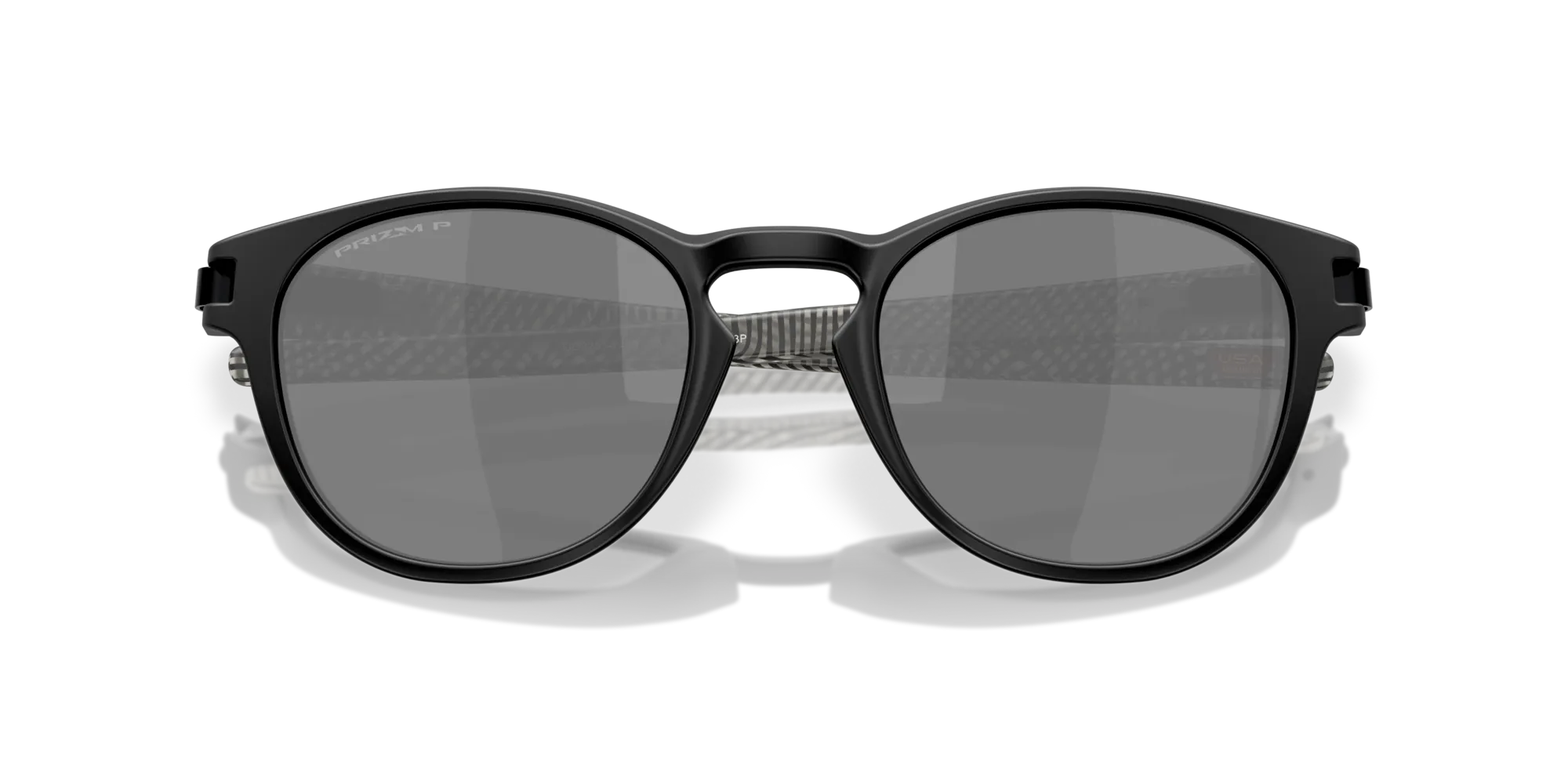 Oakley OO9265 LATCH 926574 Occhiali da sole O_Matter Nero Grigio Rotonda Polarizzata - immagine 2