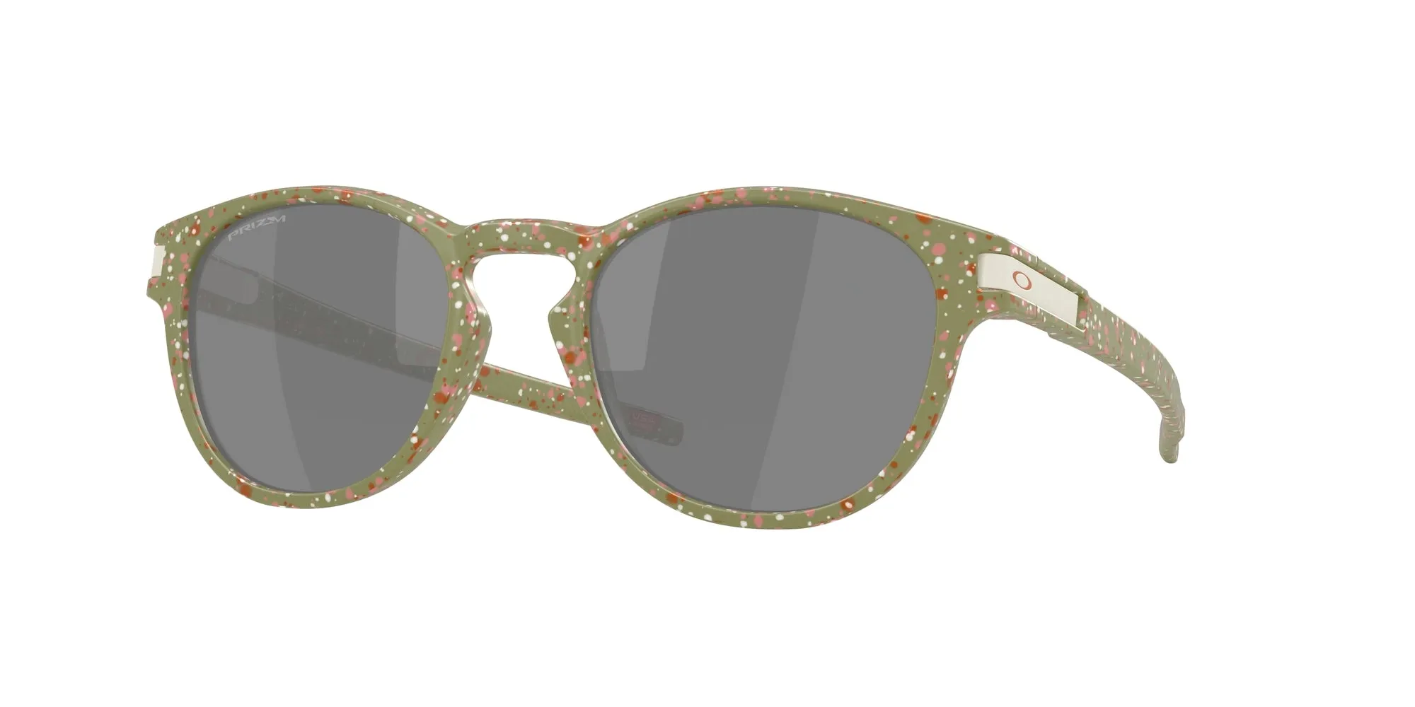 Oakley OO9265 LATCH 926572 Occhiali da sole O_Matter Verde Grigio Rotonda Normale - immagine 1