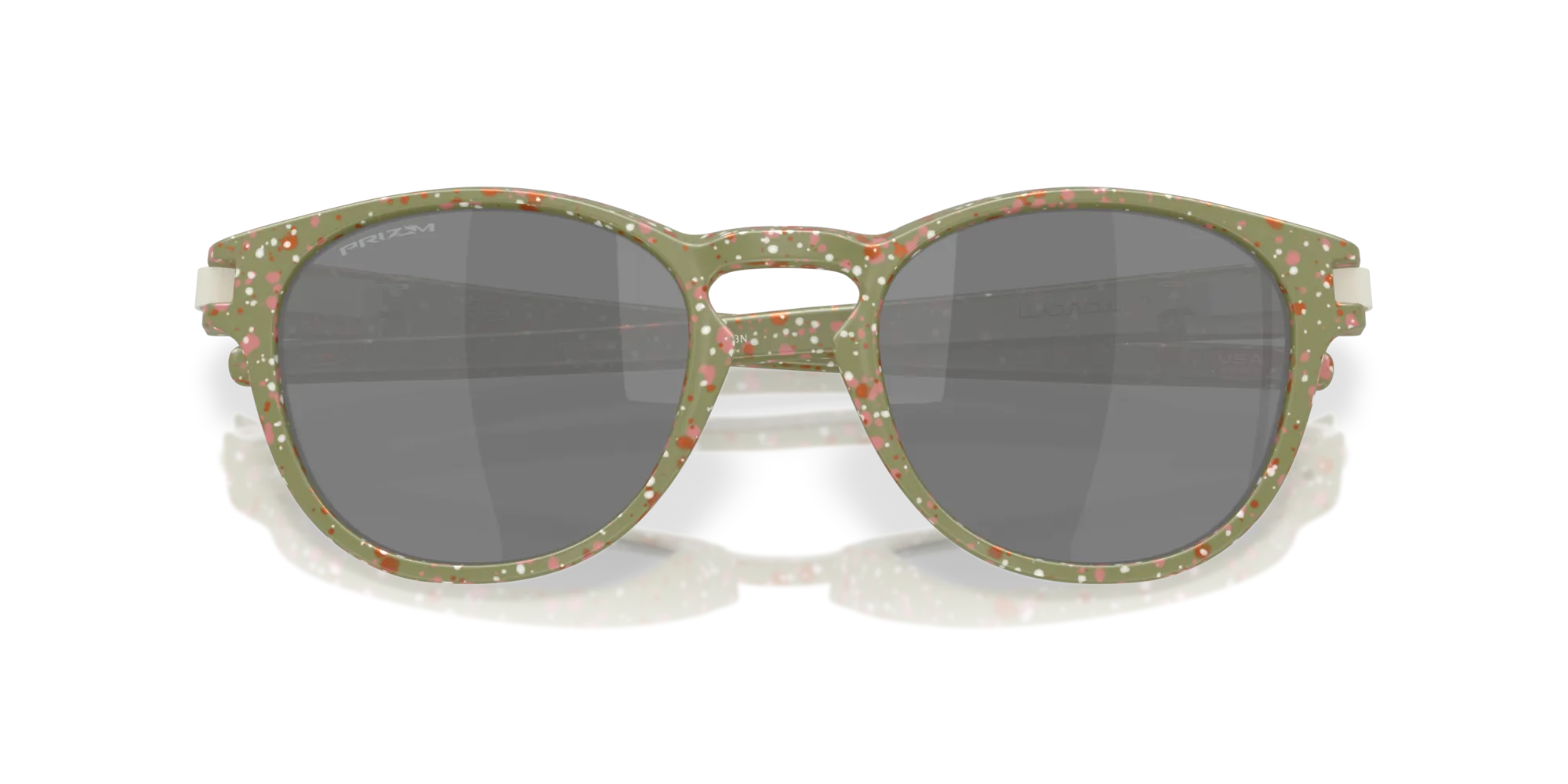 Oakley OO9265 LATCH 926572 Occhiali da sole O_Matter Verde Grigio Rotonda Normale - immagine 2