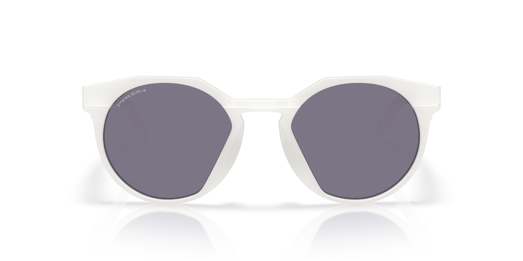 Oakley OO9242 HSTN 924218 Occhiali da sole O_Matter Bianco Grigio Rotonda Normale - immagine 3