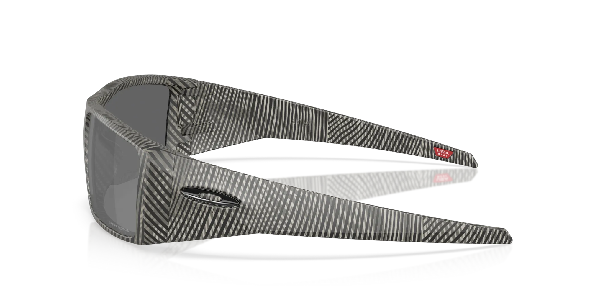 Oakley OO9231 HELIOSTAT 923138 Occhiali da sole O_Matter Nero Grigio Squadrata Normale - immagine 4