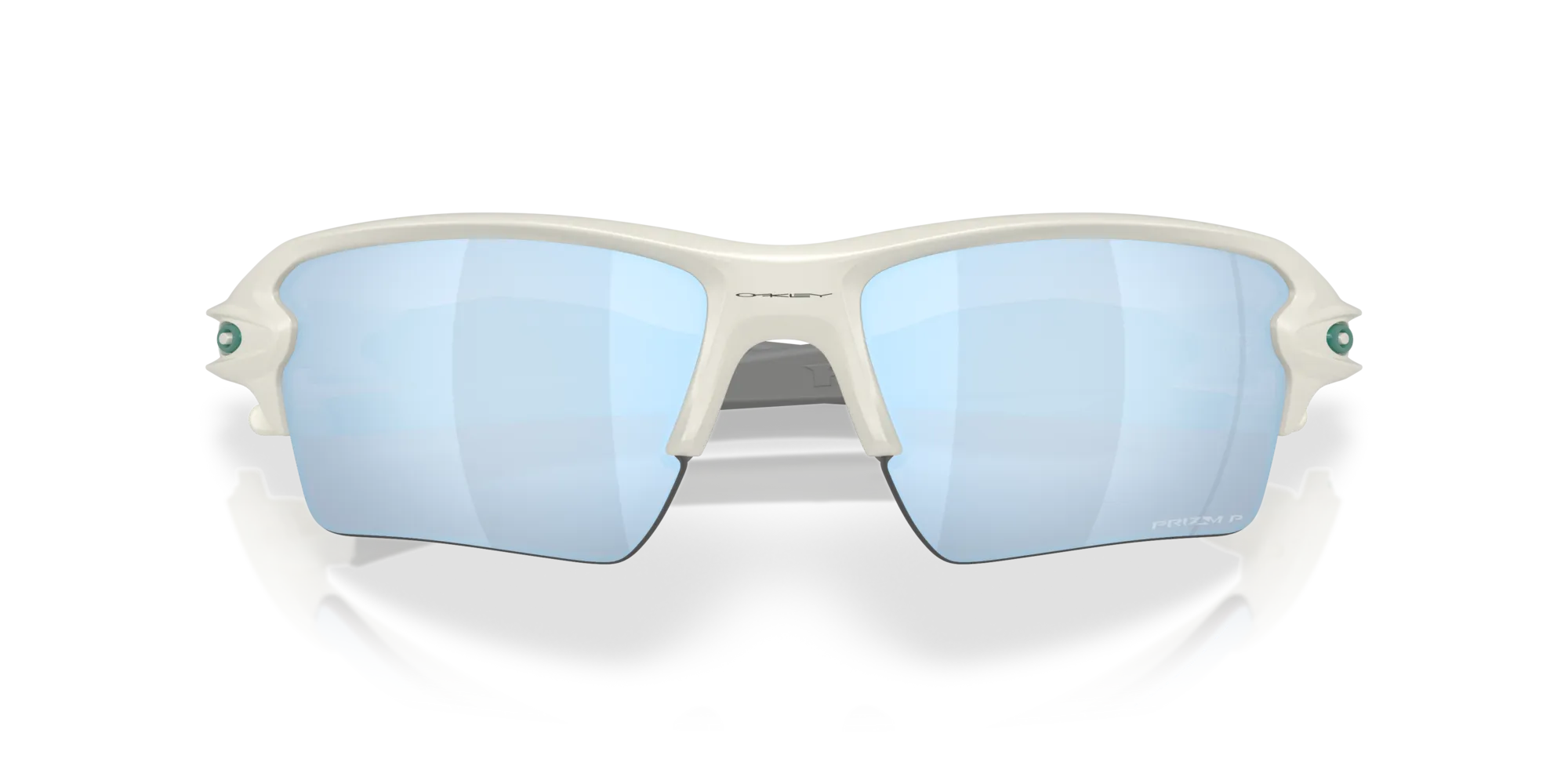Oakley OO9188 FLAK 2.0 XL 9188K2 Occhiali da sole O_Matter Bianco Blu Squadrata Polarizzata - immagine 2