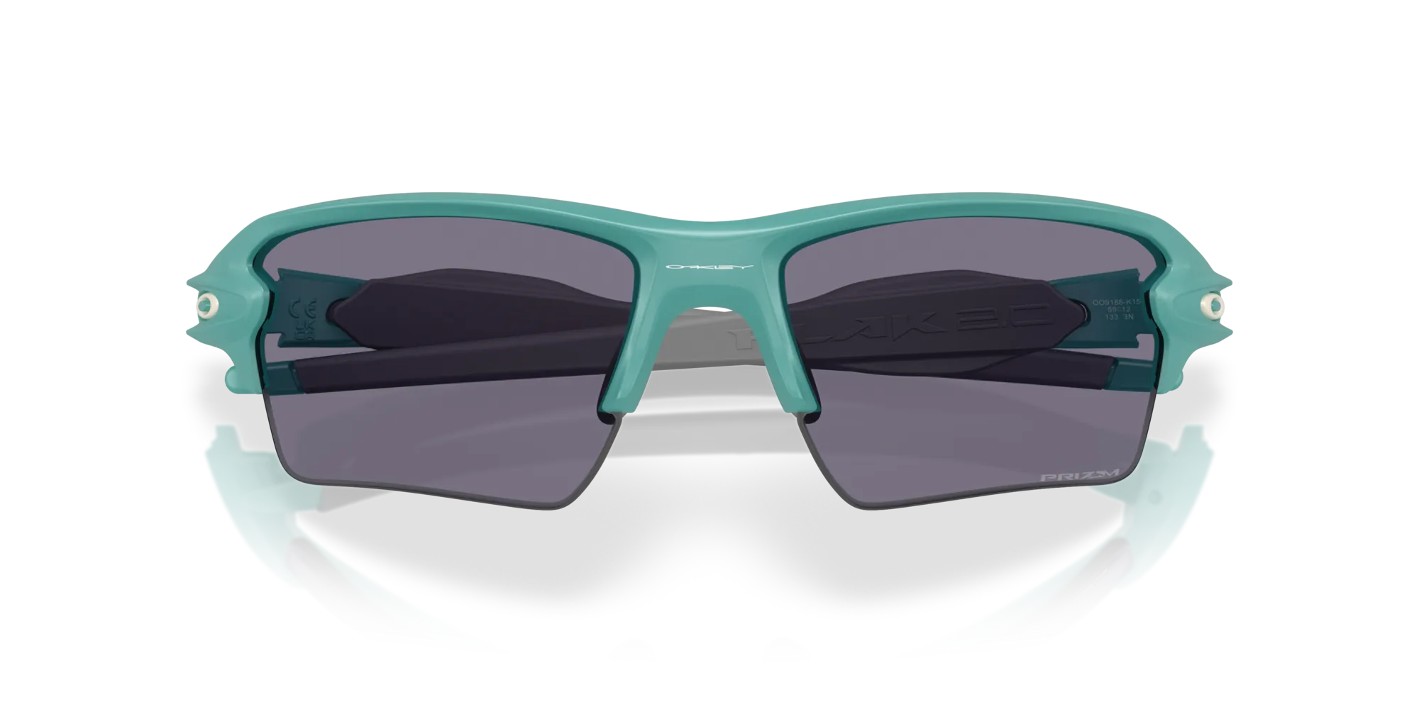 Oakley OO9188 FLAK 2.0 XL 9188K1 Occhiali da sole O_Matter Blu Grigio Squadrata Normale - immagine 2