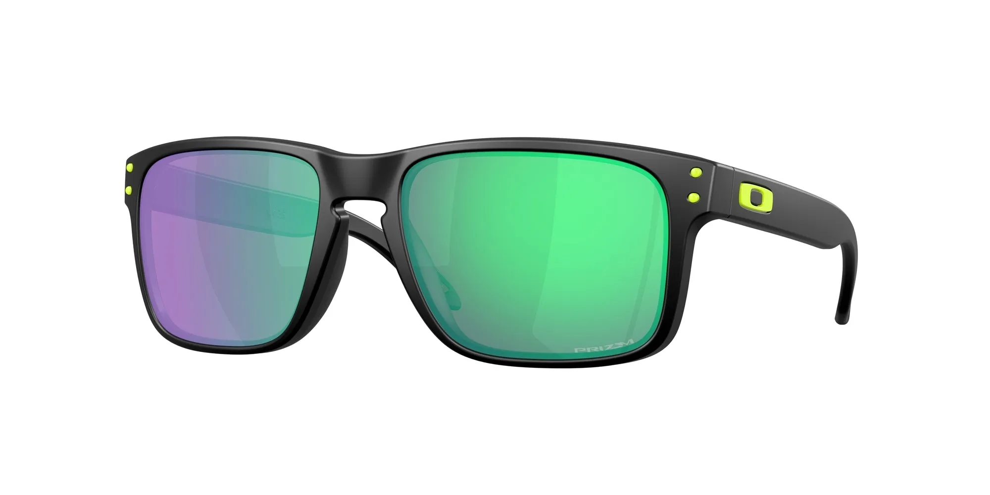 Oakley OO9102 HOLBROOK 9102AI Occhiali da sole O_Matter Nero Verde Squadrata Normale - immagine 1
