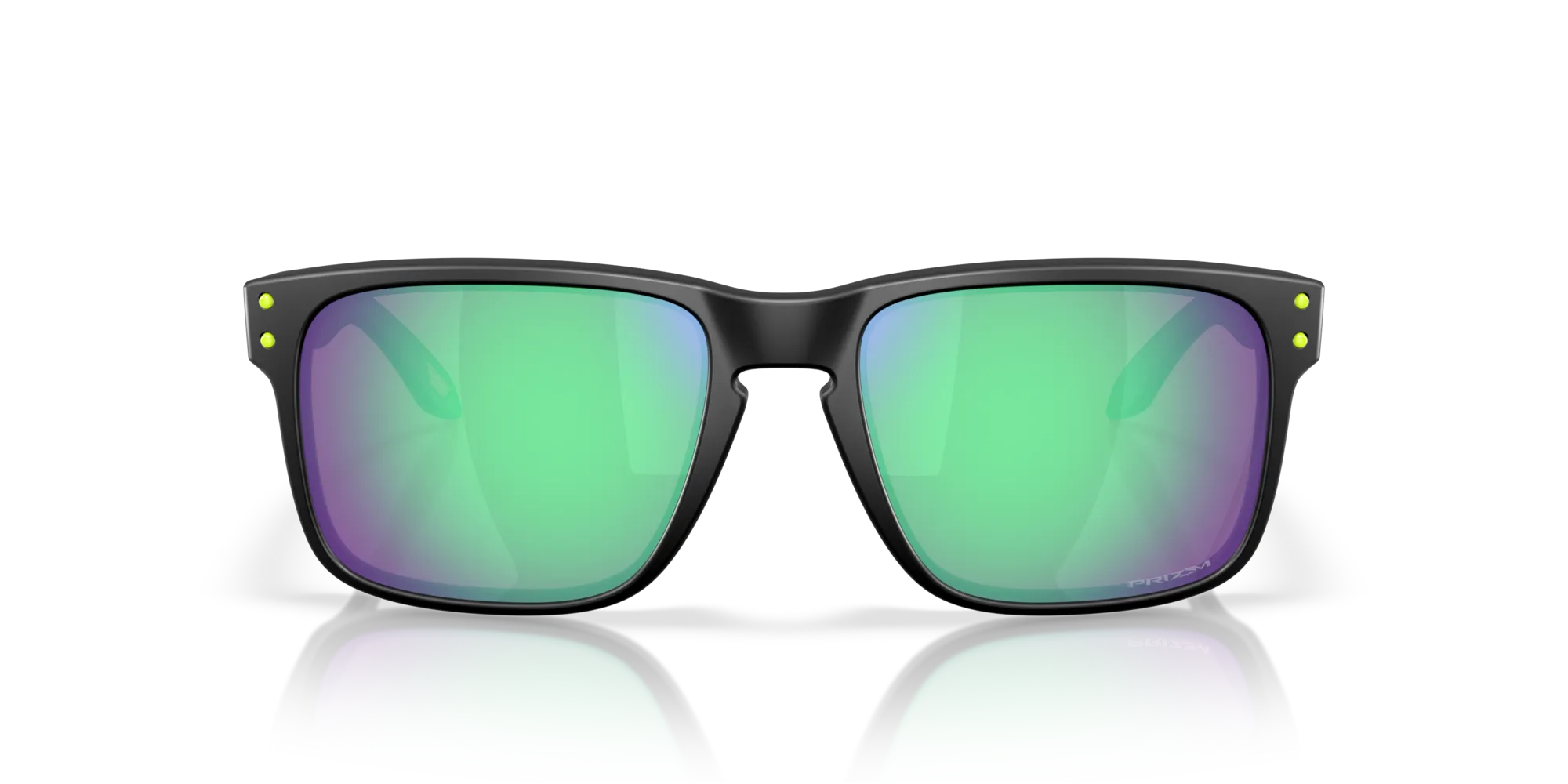 Oakley OO9102 HOLBROOK 9102AI Occhiali da sole O_Matter Nero Verde Squadrata Normale - immagine 3