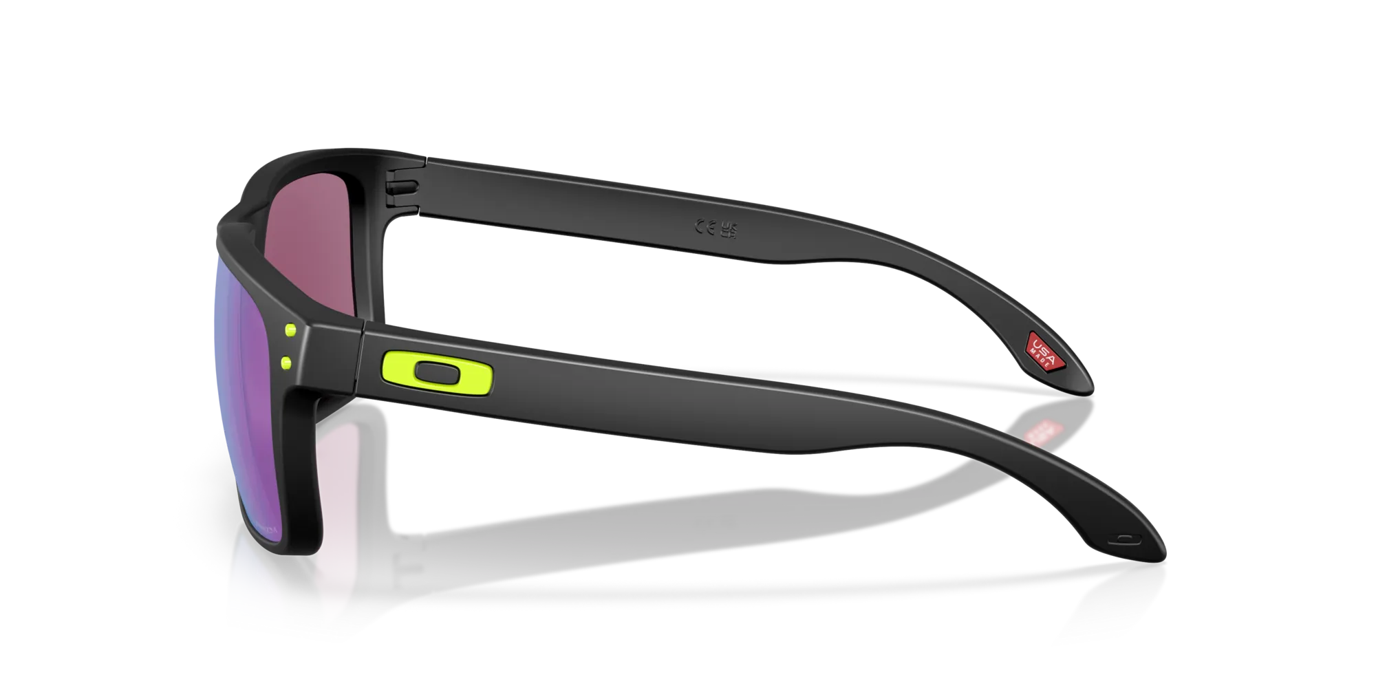 Oakley OO9102 HOLBROOK 9102AI Occhiali da sole O_Matter Nero Verde Squadrata Normale - immagine 4