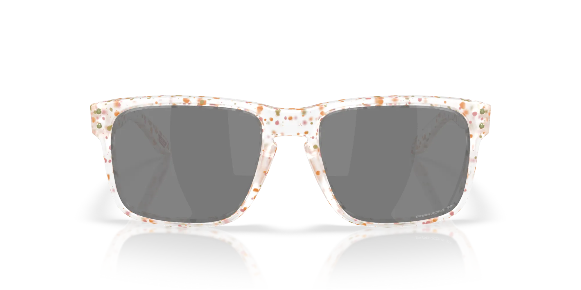 Oakley OO9102 HOLBROOK 9102AG Occhiali da sole O_Matter Trasparente Grigio Squadrata Polarizzata - immagine 3