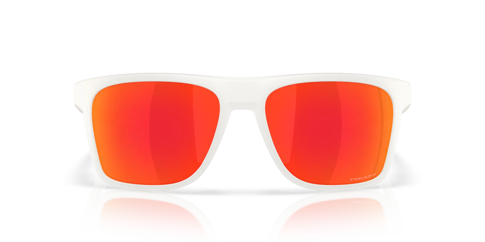 Oakley OO9100 LEFFINGWELL 910020 Occhiali da sole O_Matter Bianco Rosso Squadrata Normale - immagine 3