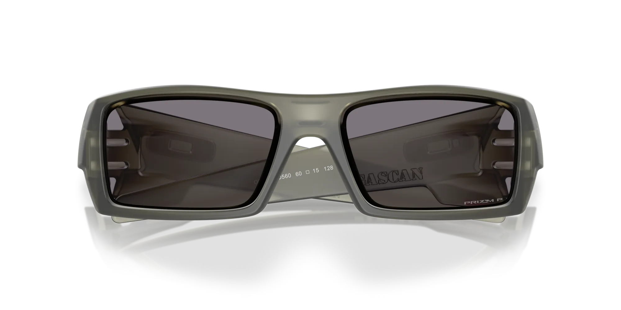 Oakley OO9014 GASCAN 9014D5 Occhiali da sole O_Matter Verde Grigio Squadrata Polarizzata - immagine 2