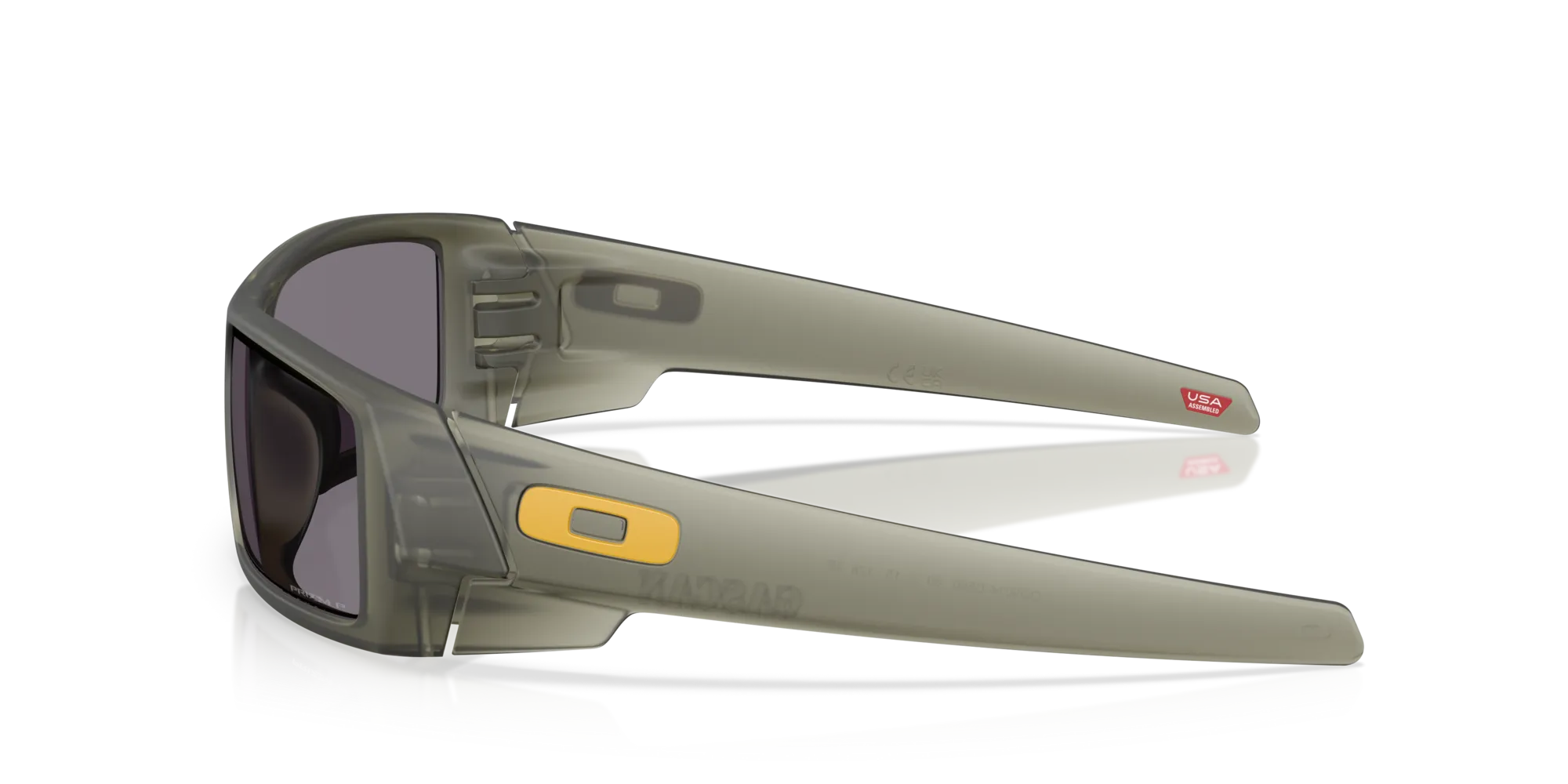 Oakley OO9014 GASCAN 9014D5 Occhiali da sole O_Matter Verde Grigio Squadrata Polarizzata - immagine 4