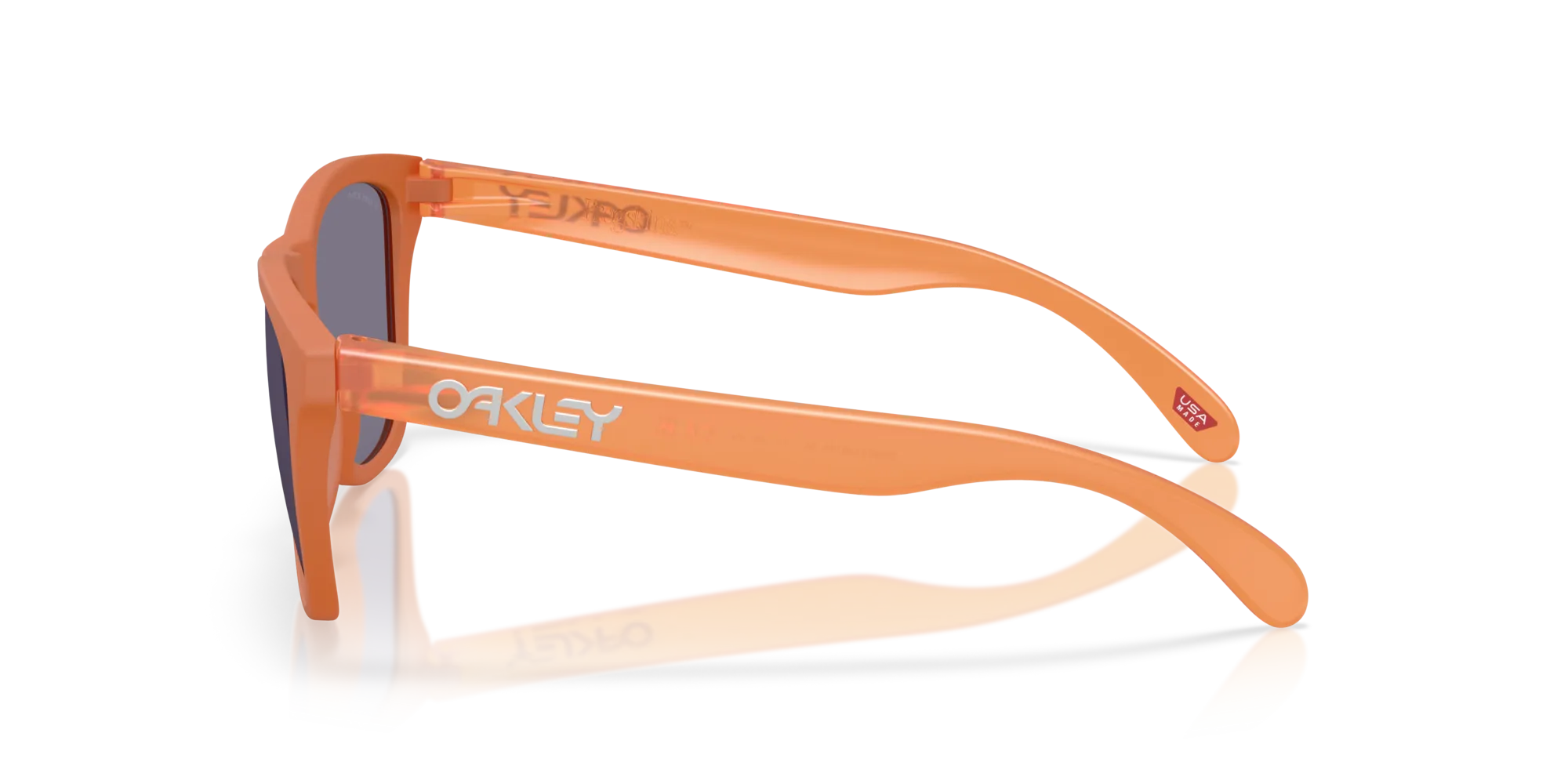 Oakley OO9013 FROGSKINS 9013M1 Occhiali da sole O_Matter Marrone Grigio Squadrata Normale - immagine 4