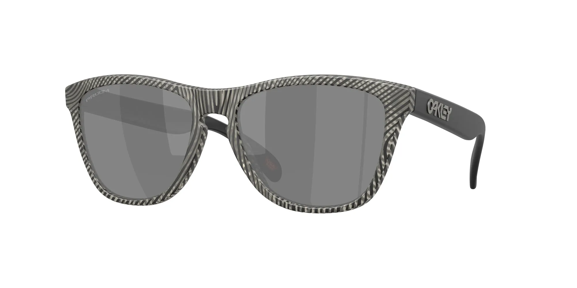 Oakley OO9013 FROGSKINS 9013M0 Occhiali da sole O_Matter Nero Grigio Squadrata Normale - immagine 1
