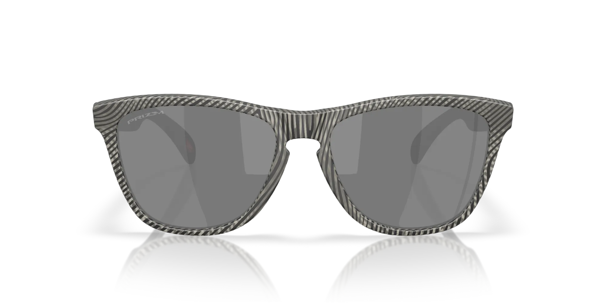 Oakley OO9013 FROGSKINS 9013M0 Occhiali da sole O_Matter Nero Grigio Squadrata Normale - immagine 3