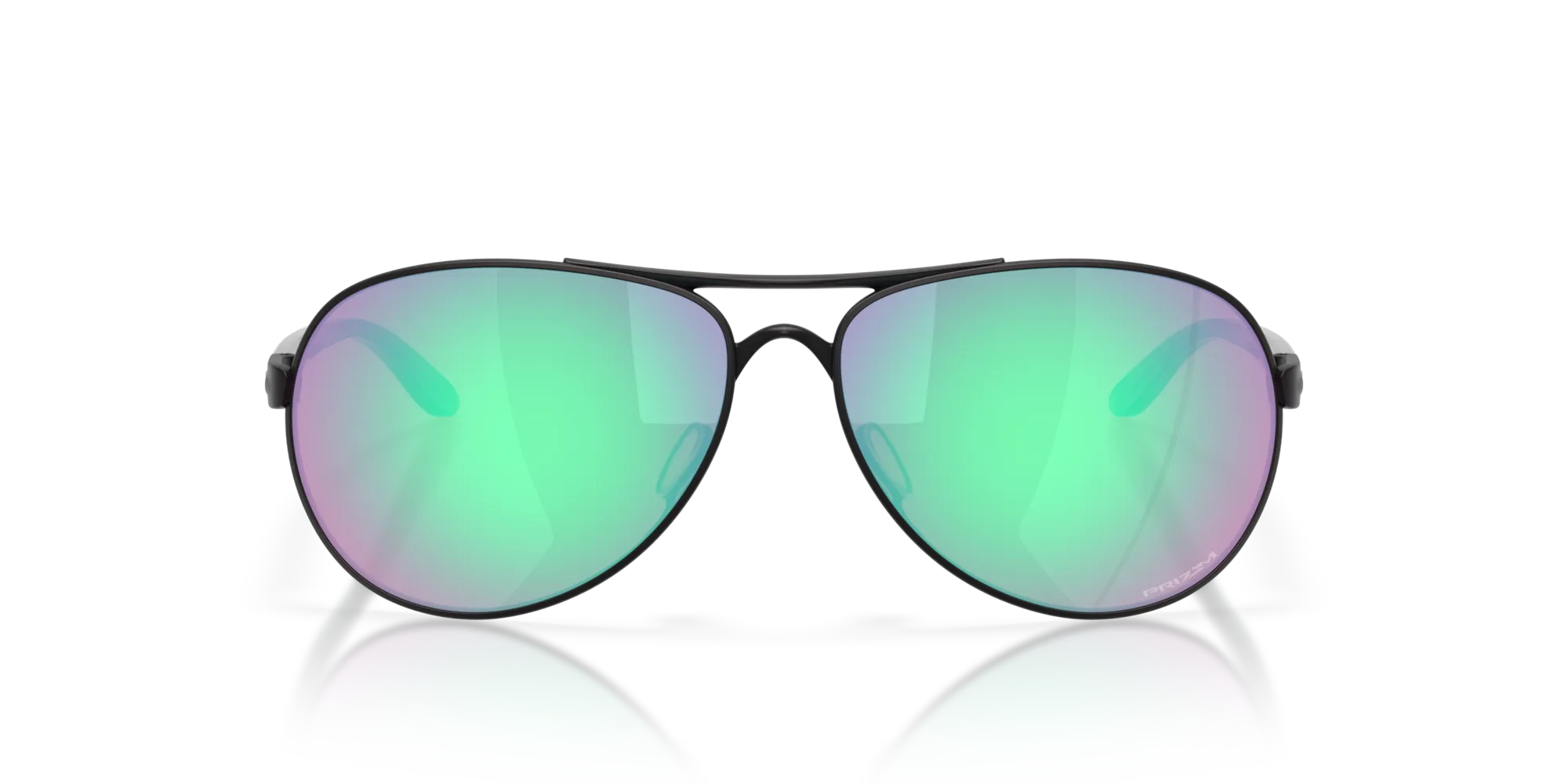 Oakley OO4079 FEEDBACK 407953 Occhiali da sole Metallo Nero Viola Rotonda Normale - immagine 3