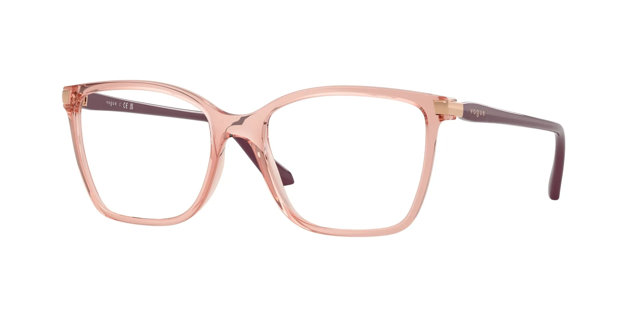 VOGUE EYEWEAR VO5654 2864 Montature da vista Nylon Rosa Squadrata Normale - immagine 1