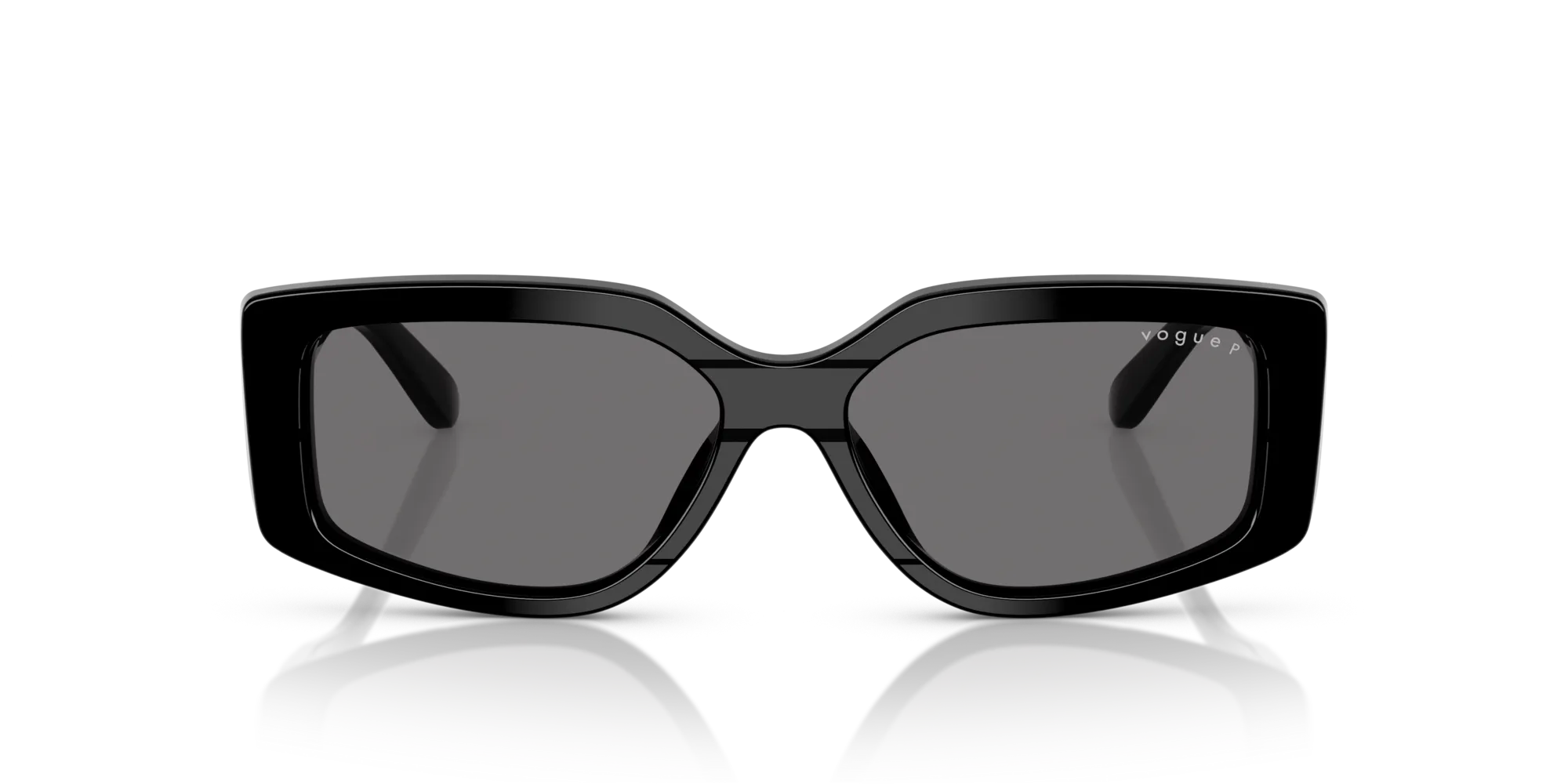 VOGUE EYEWEAR VO5642SU W44/81 Occhiali da sole Acetato Nero Grigio Squadrata Polarizzata - immagine 3