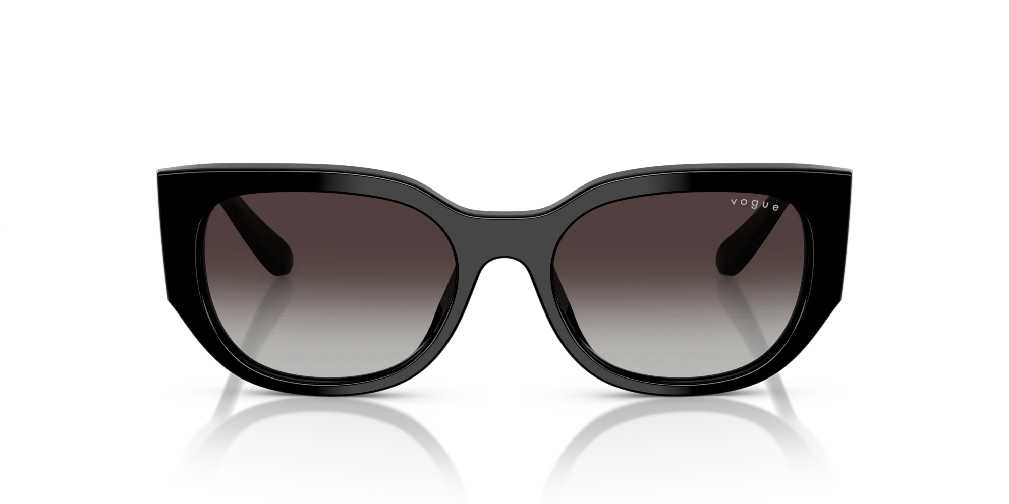 VOGUE EYEWEAR VO5641SU W44/8G Occhiali da sole Acetato Nero Grigio Geometrica Normale Sfumato - immagine 3