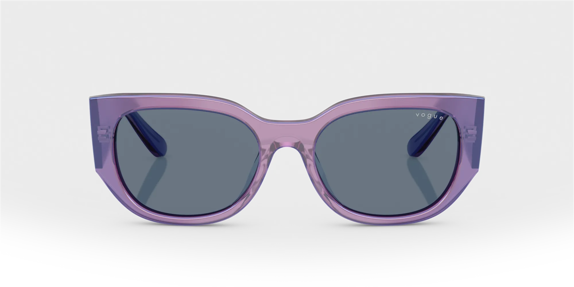 VOGUE EYEWEAR VO5641SU 323680 Occhiali da sole Acetato Viola Blu Geometrica Normale - immagine 3