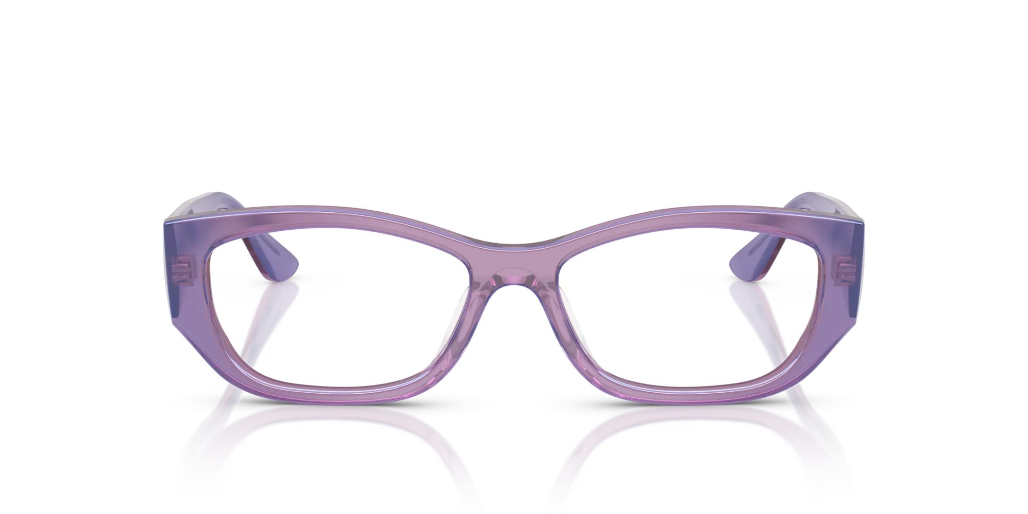 VOGUE EYEWEAR VO5640U 3236 Montature da vista Acetato Viola Pillow Normale - immagine 3