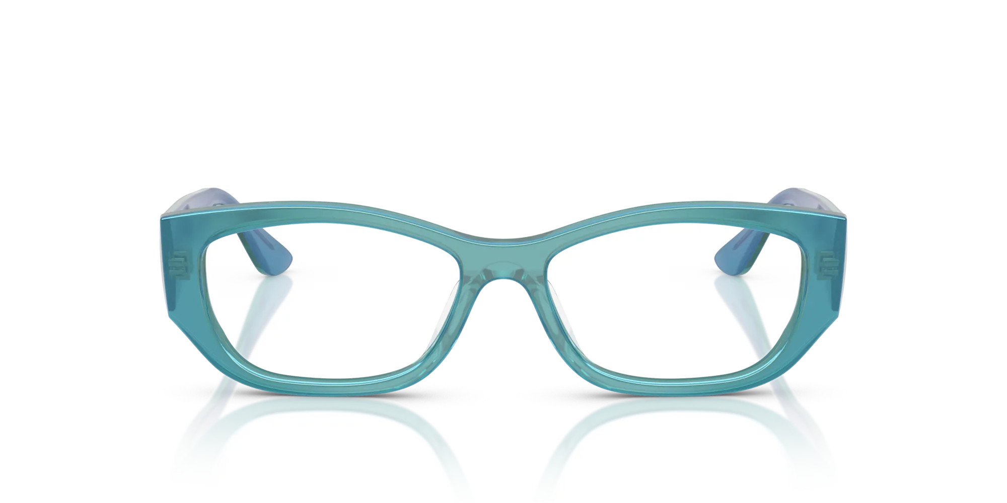VOGUE EYEWEAR VO5640U 3235 Montature da vista Acetato Verde Pillow Normale - immagine 3