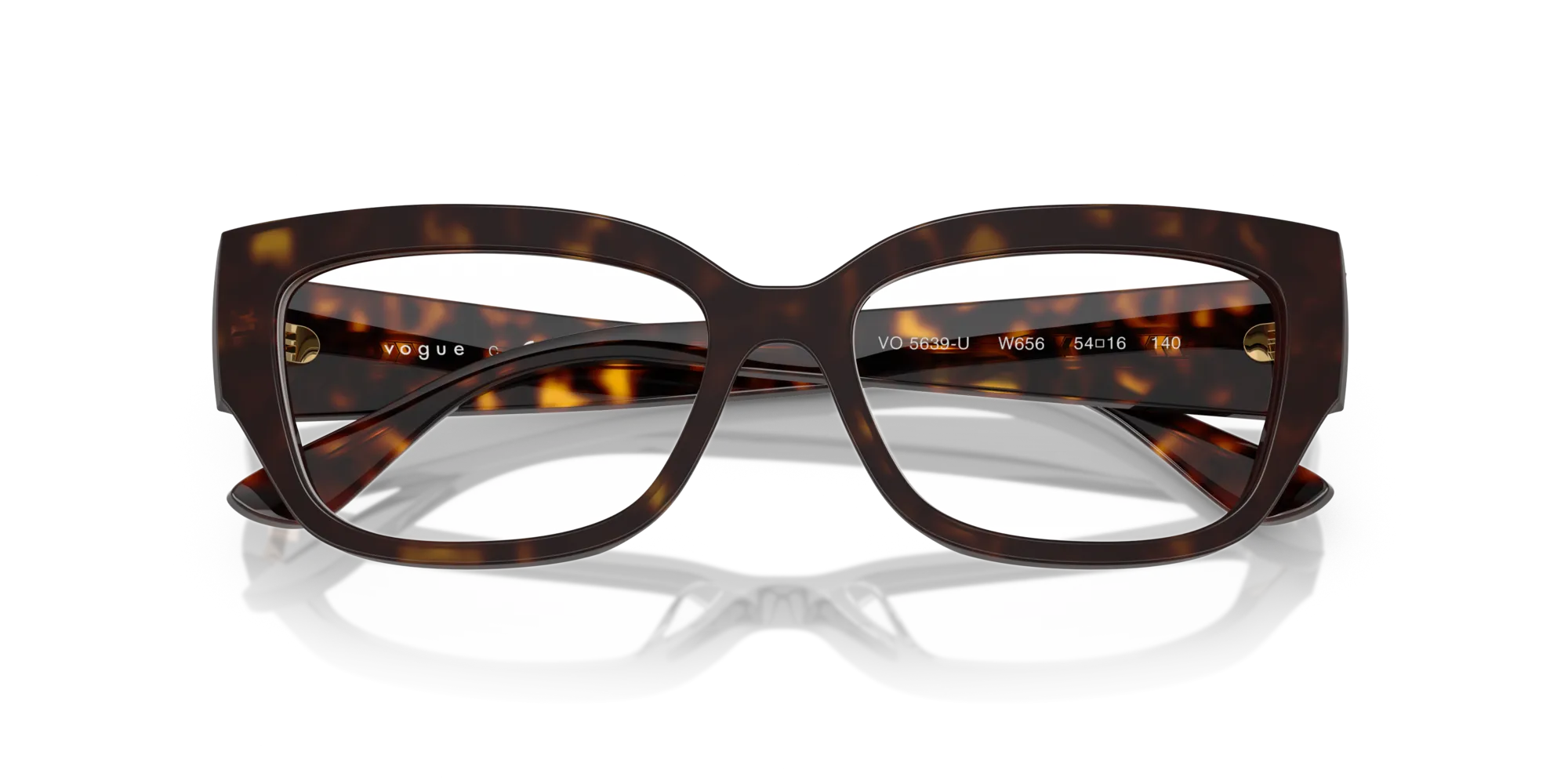 VOGUE EYEWEAR VO5639U W656 Montature da vista Acetato Marrone Pillow Normale - immagine 2