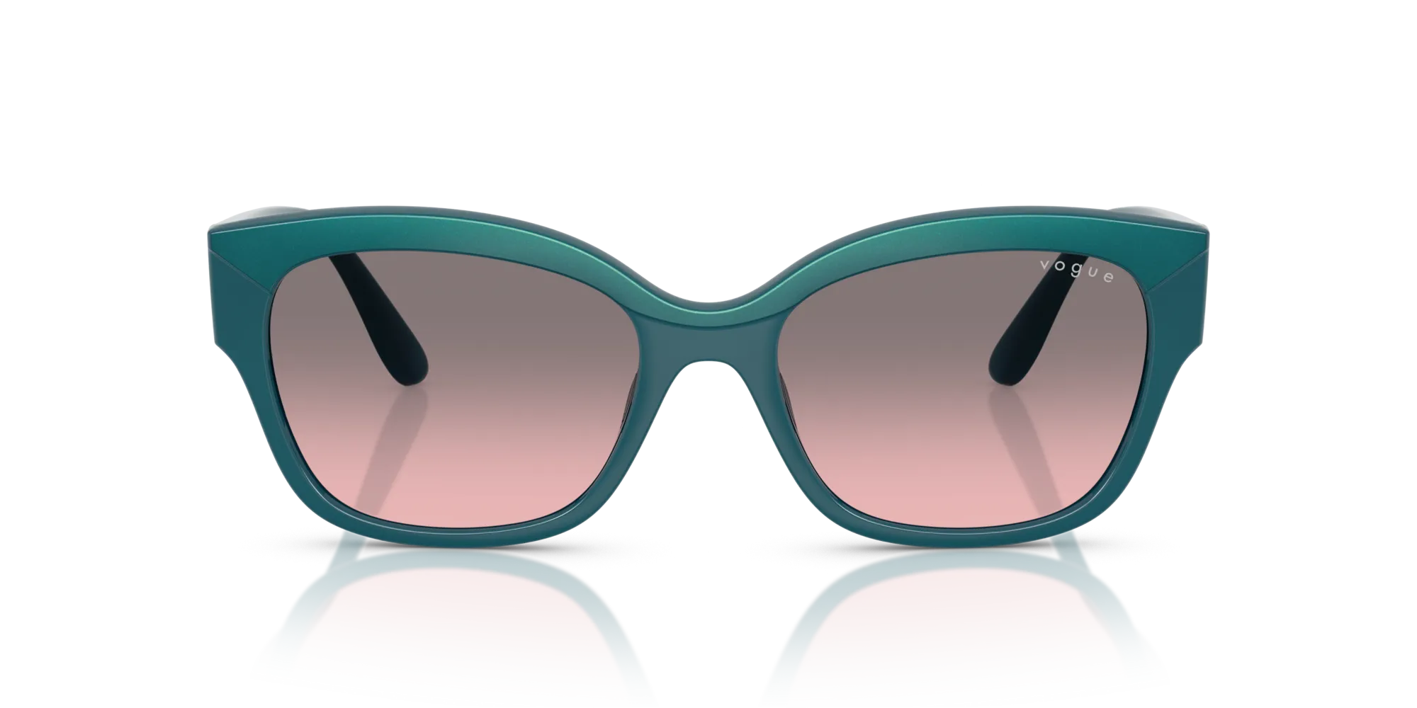 VOGUE EYEWEAR VO5638SU 322246 Occhiali da sole Nylon Blu Rosa Farfalla Normale Sfumato - immagine 3