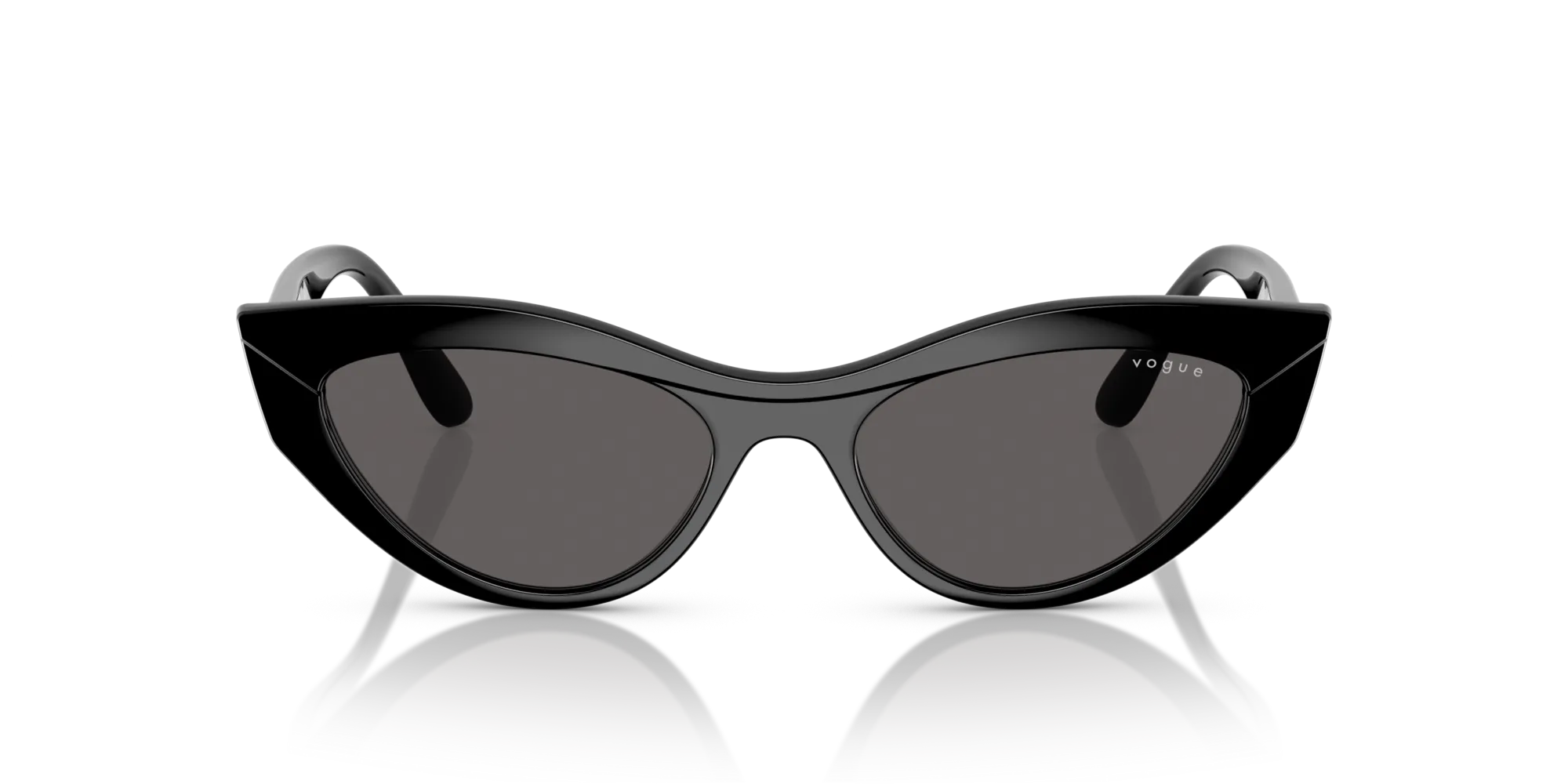VOGUE EYEWEAR VO5637SU W44/87 Occhiali da sole Nylon Nero Grigio Cat Eye Normale - immagine 3