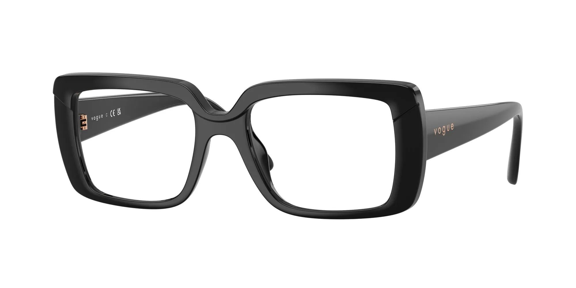 VOGUE EYEWEAR VO5636U W44 Montature da vista Nylon Nero Squadrata Normale - immagine 1