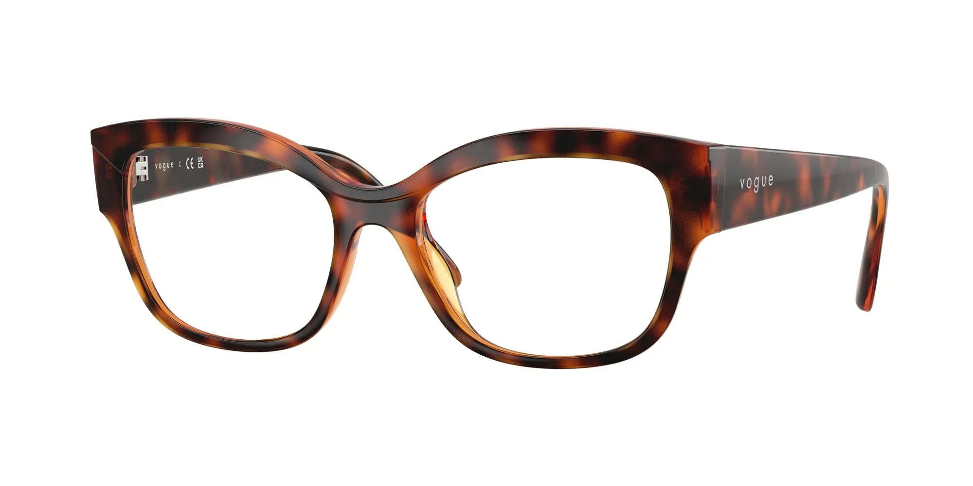 VOGUE EYEWEAR VO5635U W656 Montature da vista Nylon Marrone Pillow Normale - immagine 1