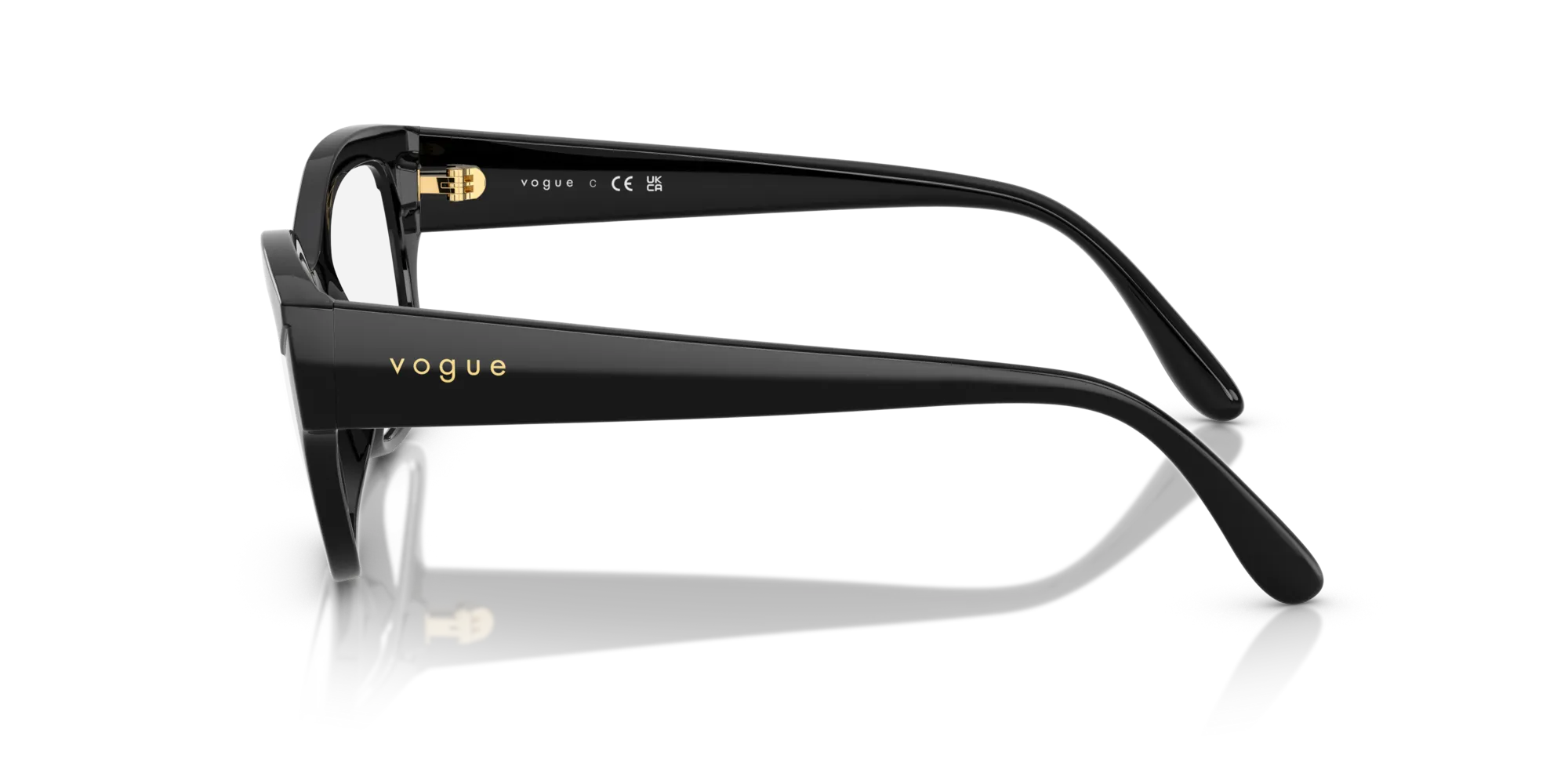 VOGUE EYEWEAR VO5635U W44 Montature da vista Nylon Nero Pillow Normale - immagine 4