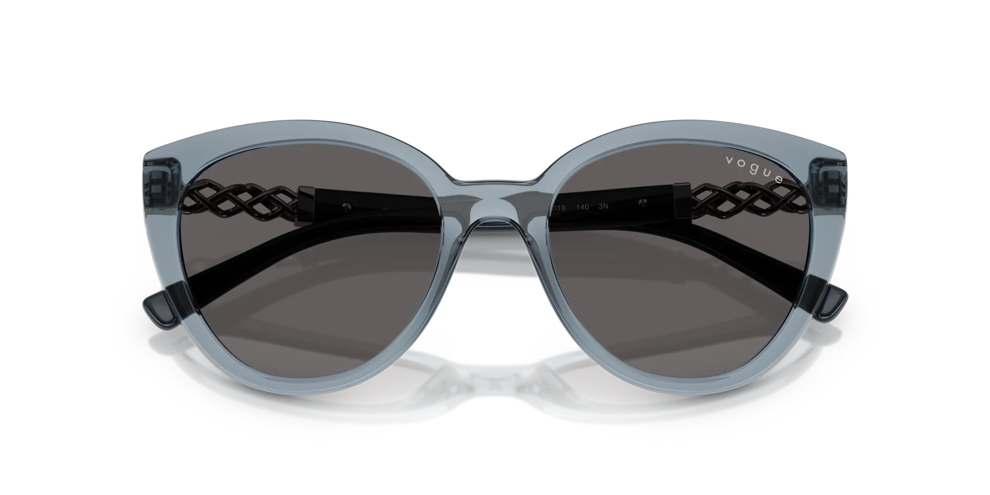 VOGUE EYEWEAR VO5634SB 296687 Occhiali da sole Nylon Blu Grigio Cat Eye Normale - immagine 2