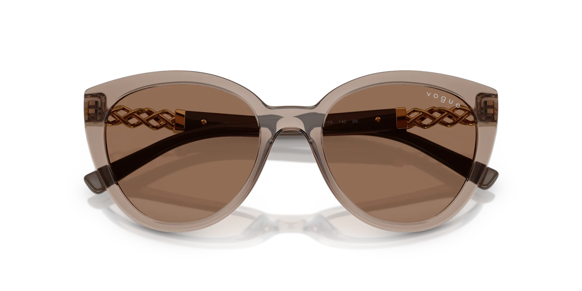 VOGUE EYEWEAR VO5634SB 294073 Occhiali da sole Nylon Marrone Marrone Cat Eye Normale - immagine 2
