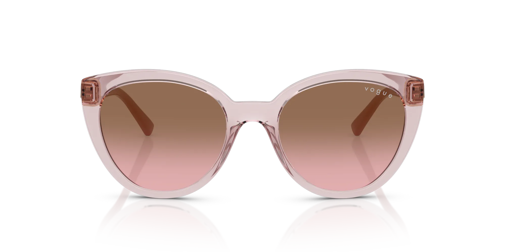 VOGUE EYEWEAR VO5634SB 282814 Occhiali da sole Nylon Rosa Rosa Cat Eye Normale Sfumato - immagine 3