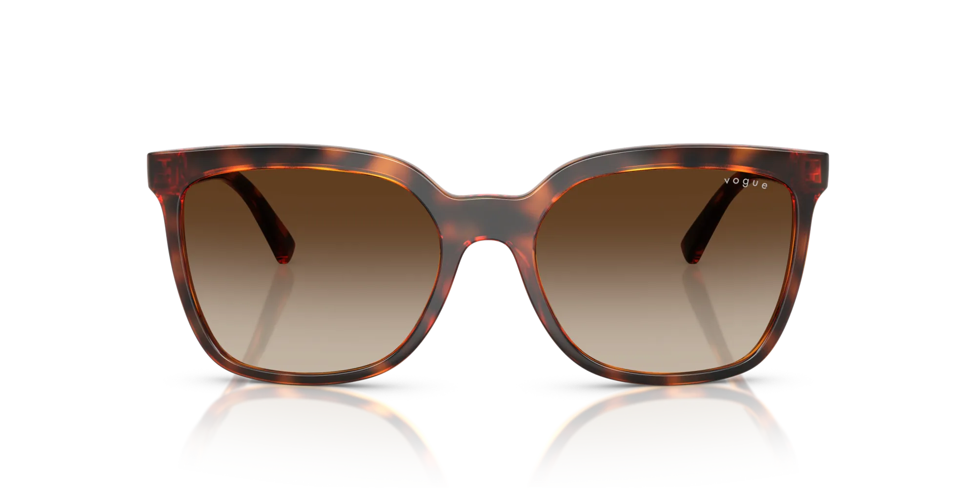 VOGUE EYEWEAR VO5633SB W65613 Occhiali da sole Nylon Marrone Marrone Squadrata Normale Sfumato - immagine 3