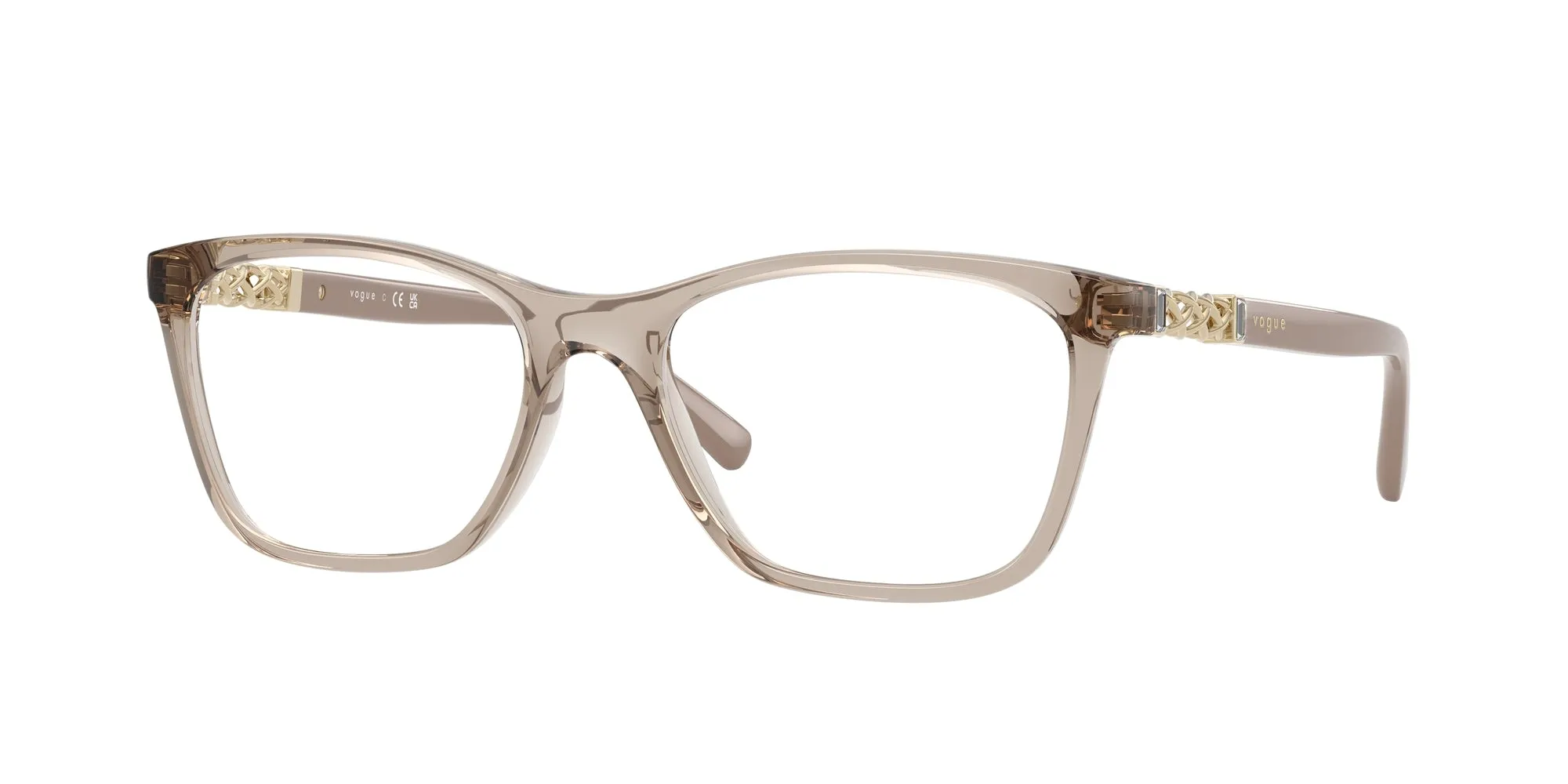 VOGUE EYEWEAR VO5632B 2990 Montature da vista Nylon Marrone Pillow Normale - immagine 1