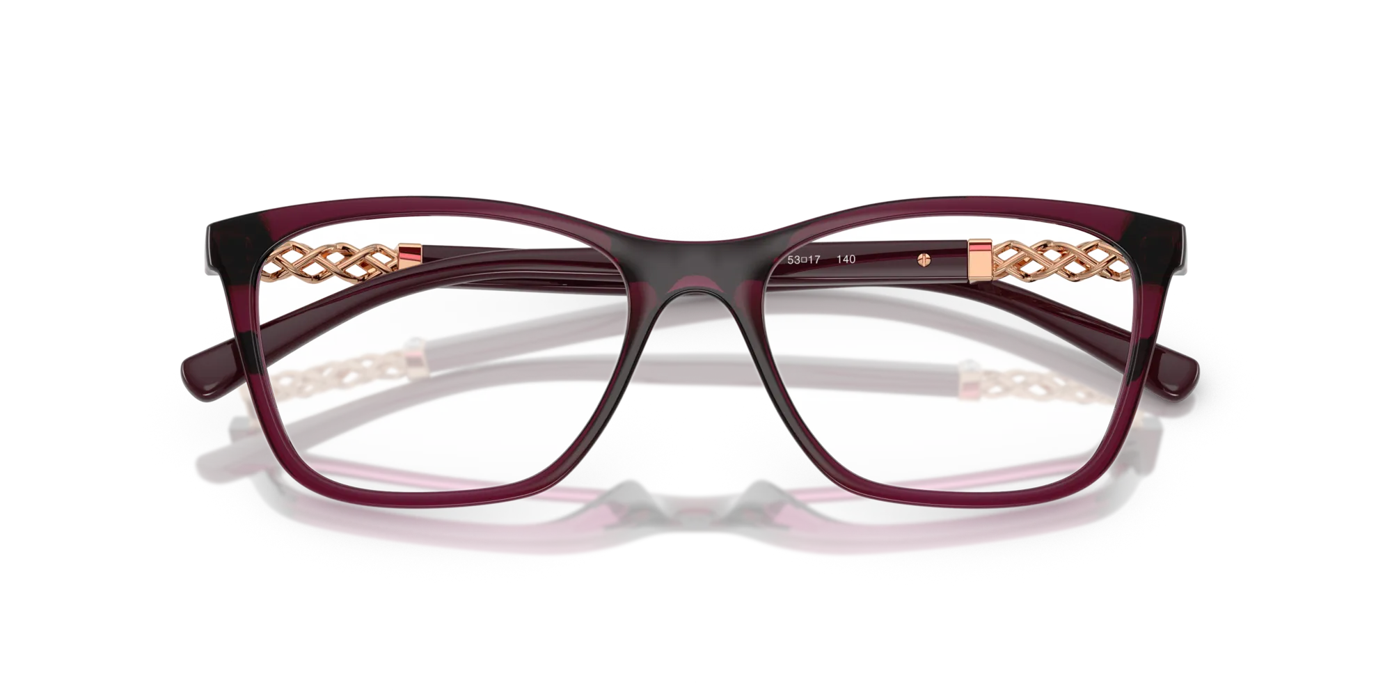 VOGUE EYEWEAR VO5632B 2989 Montature da vista Nylon Viola Pillow Normale - immagine 2