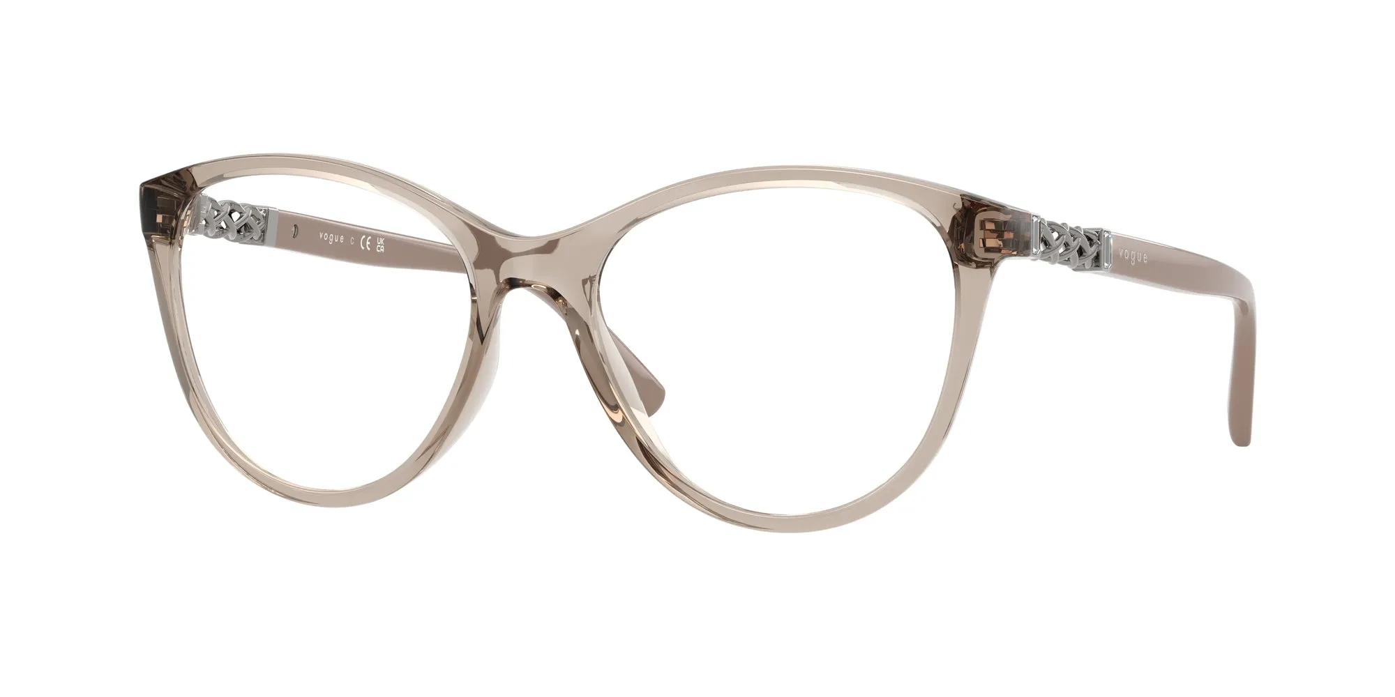 VOGUE EYEWEAR VO5631B 2990 Montature da vista Nylon Marrone Pantos Normale - immagine 1