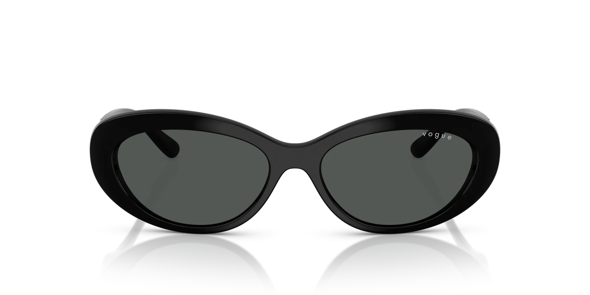 VOGUE EYEWEAR VO5630S W44/87 Occhiali da sole Nylon Nero Grigio Rotonda Normale - immagine 3