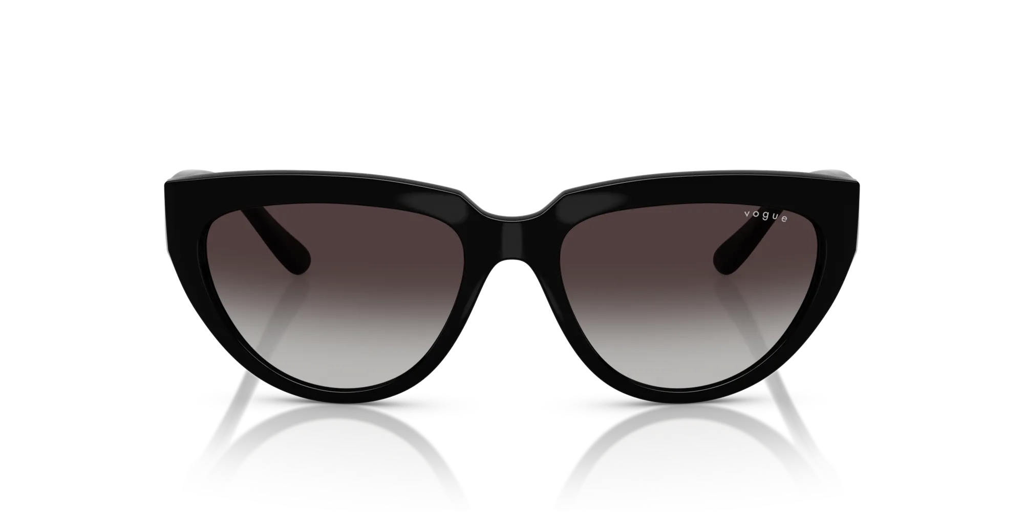 VOGUE EYEWEAR VO5629S W44/8G Occhiali da sole Nylon Nero Grigio Geometrica Normale Sfumato - immagine 3
